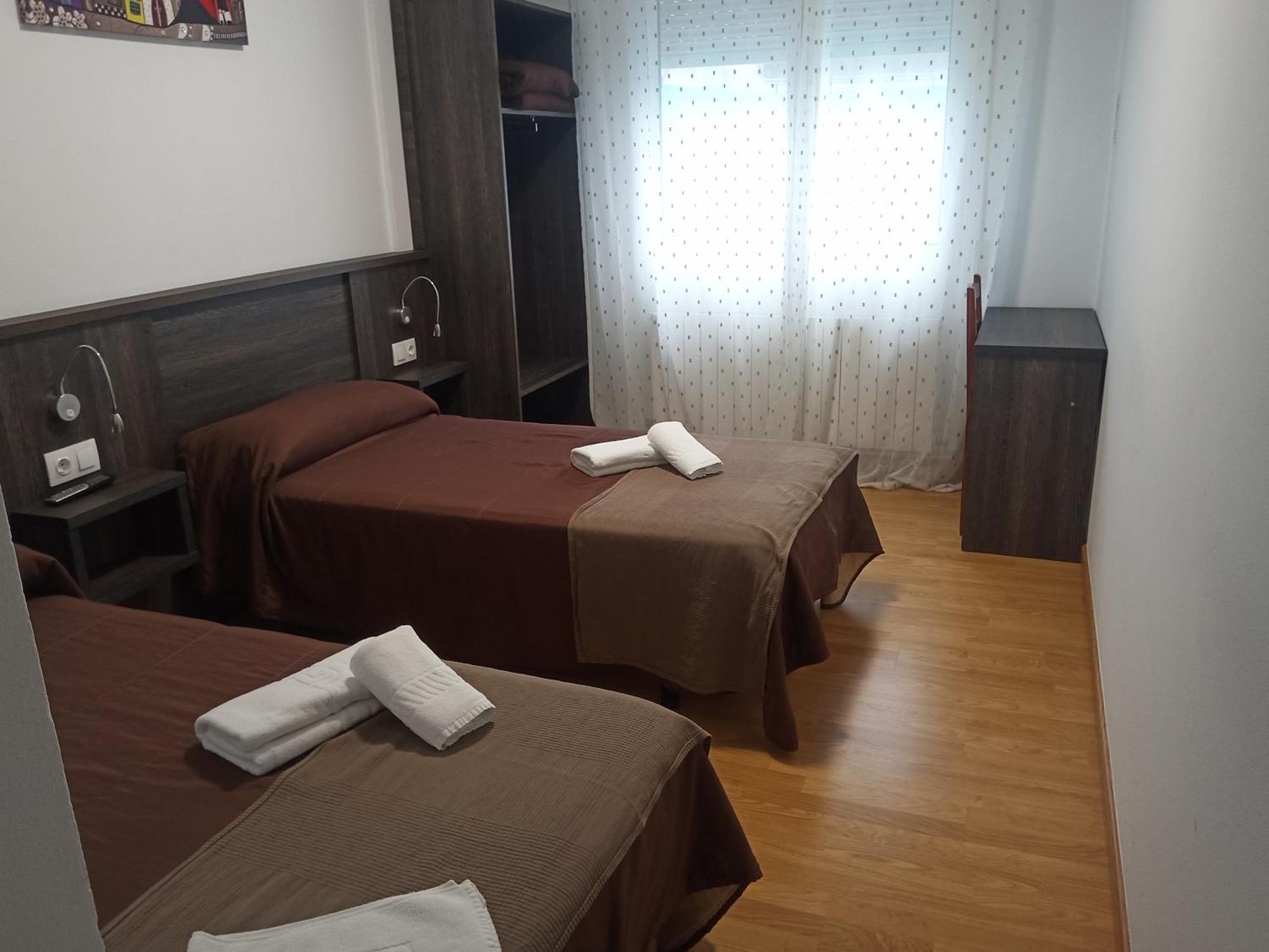 Pension Km66 Palas De Rei Buitenkant foto